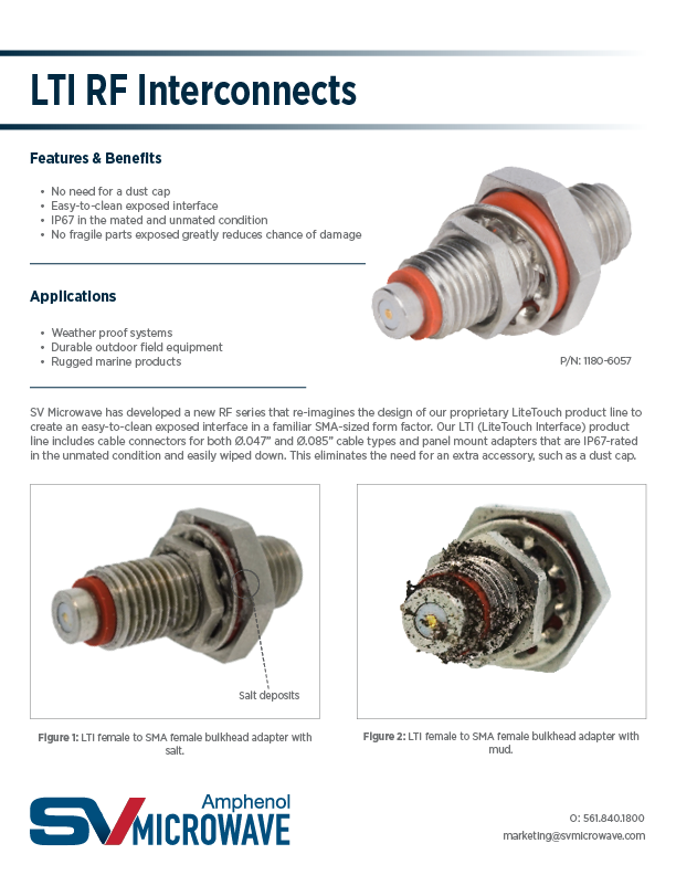 LTI RF Interconnects Application Note